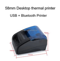 Printer penerimaan termal Bluetooth USB portabel Mini 58MM harga pabrik