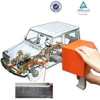 Mini machine de marquage par points Portable, 15 w, pour le code vin, impression sur points, broche pneumatique