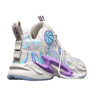 Chaussures de tennis et de basketball montantes pour garçons 2026 – Confortables, respirantes, décontractées, à motif dessin animé, semelle en caoutchouc mince antidérapante pour le printemps - Product Image 1