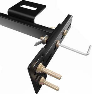 Supports de tête de lit en acier massif pour cadre de lit métallique, supports de lit réglables pour <span class=keywords><strong>kit</strong></span> d'<span class=keywords><strong>extension</strong></span> de tête de lit et de pied de lit - Product Image 6