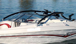 Housse de protection luxueuse <span class=keywords><strong>pour</strong></span> bateau, cadre en aluminium mat, protection UV, auvent <span class=keywords><strong>pour</strong></span> bateau <span class=keywords><strong>ponton</strong></span>, bimini top <span class=keywords><strong>pour</strong></span> bateau <span class=keywords><strong>ponton</strong></span> - Product Image 3