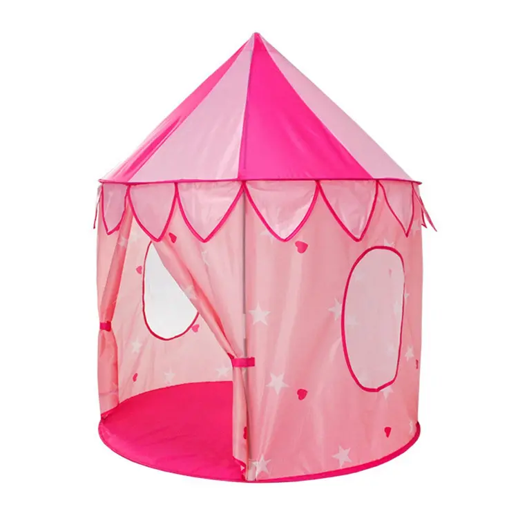 الأميرة تلعب خيمة الاطفال المنبثقة خيمة لعب على شكل قلعة الفتيات تلعب خيمة قابلة للطي