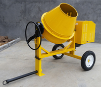 Nouvelle bétonnière diesel mini entièrement automatique, moteur refroidi par air, capacité 400L, productivité 6-10m³/h, facile à utiliser