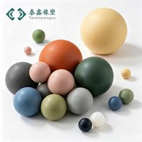 Balle en caoutchouc silicone de marque Taixin, résistante aux hautes températures, de qualité alimentaire, multi-tailles, usage industriel, origine Hebei