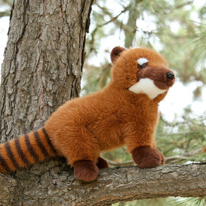 HECION Lindo Peluche de <span class=keywords><strong>Mapache</strong></span> Sudamericano, Muñeco de Peluche Marrón, Juguete Reconfortante para Niños, Regalo de Cumpleaños, Animal de Peluche Suave - Product Image 3