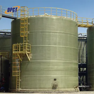 Anti-korozif FRP GRP fiberglas su depolama tankı yara tekniği kesme ve kaynak işleme hizmeti