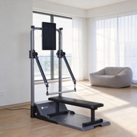 Estación de Fitness Compacta Aptus Gym Monster Trainer, Entrenamiento de Peso Dinámico Digital, Plegable para Ejercicios de Cuerpo Completo