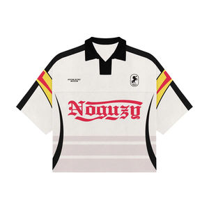 <span class=keywords><strong>Maillot</strong></span> de <span class=keywords><strong>Rugby</strong></span> Personnalisé Maille Polyester Polo Rétro <span class=keywords><strong>Maillot</strong></span> de Football Streetwear <span class=keywords><strong>Maillot</strong></span> de Football Rétro Américain - Product Image 5