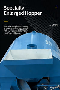 Máquina Tostadora de Semillas de Aceite por Calentamiento Electromagnético |   Olla Eléctrica Industrial para Tostar Sésamo y Cacahuetes Antes de la Extracción de Aceite - Product Image 3