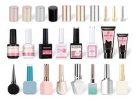Gel à ongles avec logo personnalisé, gel polish de marque propre, sans HEMA, collection de gel polish aux couleurs d'automne, gel polish professionnel pour ongles, ODM