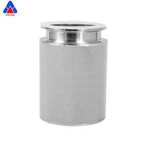 Cartouche filtrante en acier inoxydable de haute qualité à dégagement rapide, filtre à mailles métalliques haute efficacité pour usage industriel, huile de lubrification - Product Image 4