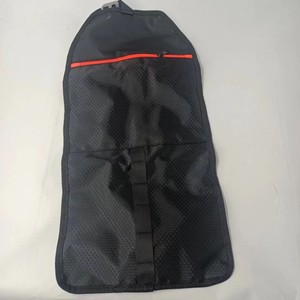 Travel Cosmetic Bag Hanging Rollable <b>Storage</b> Universal For Toiletries Bathroom Home Use Solid Color Rectangle Hook Type - Product Image 4