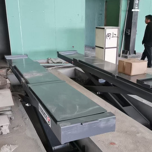 Elevador de tijera Dizang de 4 toneladas, elevador hidráulico para reparación de automóviles, para reparación y alineación de neumáticos - Product Image 3