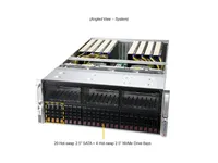 Serveur Supermicro GPU A + AS-4125GS-TNRT serveur de calcul haute performance serveur flexible de prise en charge du GPU