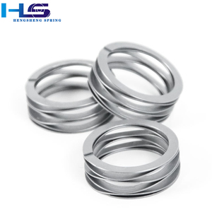 Tùy chỉnh nhà sản xuất thép không gỉ multiwave thu nhỏ lồng xếp chồng lên nhau đĩa nén sóng lượn sóng máy giặt mùa xuân cho mang - Product Image 2