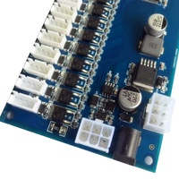 24-Channel LAN Converter Lock Control Board com rede TCP para Intelligent Parcel Locker