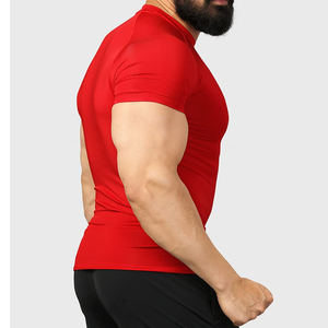 Prix de gros, meilleures ventes : Rashguards pour hommes de qualité supérieure, couleur unie, dernier design, imprimés sur mesure, pour le fitness - Product Image 5