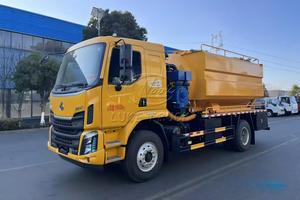 Camion de nettoyage d'égouts à aspiration rapide JETTER/VAC TRUCK 6 roues, 15 m³, avec moteur auxiliaire et pompe à vide, prix d'exportation compétitif, directement de l'usine - Product Image 3