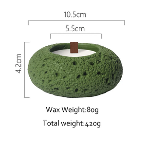 Elegantes velas de fragancia de cerámica simples Fabricante directo Velas perfumadas Premium para el ambiente del hogar - Product Image 4