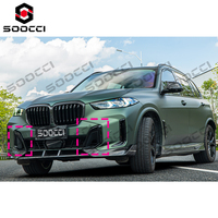 TAKD Garniture d'admission d'air avant en fibre de carbone sèche pour pare-chocs avant BMW G05 X5 40iX 50eX M60iX M60i (2023-2026)