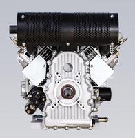 Moteur diesel Hi Earns 16KW 22hp à deux cylindres refroidi par air 3000 tr/min 3600 tr/min avec arbre fileté à rainure Prix