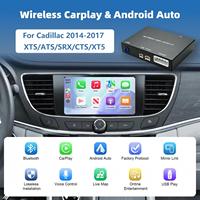 Interface pour Cadillac XTS/ATS/SRX/CTS/XT5 2014-2017, module CarPlay sans fil, Android Auto, rétrofit, Mirror-Link, AirPlay