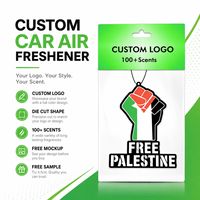 Ambientador Colgante para Coche con Forma Personalizada, Súper Fuerte, Aroma Duradero, Múltiples Fragancias, con Diseño de Maqueta Gratuita