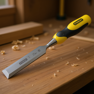 Cincel para madera Stanley de 25 mm de acero duradero para carpintería y trabajos en madera - Product Image 3