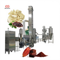 Complete lijn voor de productie van cacaoboter en alkalisch cacaopoeder