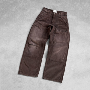 <span class=keywords><strong>Pantaloni</strong></span> larghi in cotone 100% da <span class=keywords><strong>uomo</strong></span> <span class=keywords><strong>di</strong></span> alta qualità per <span class=keywords><strong>uomo</strong></span> <span class=keywords><strong>pantaloni</strong></span> larghi lavati in <span class=keywords><strong>velluto</strong></span> <span class=keywords><strong>a</strong></span> <span class=keywords><strong>coste</strong></span> larghi e in difficoltà - Product Image 5