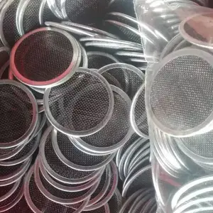 Extruder screen pack filter disc Black wire mesh cloth filter mesh packs filter mesh
