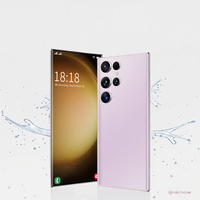 Smartphone 5G LTE Ultra-High S24 2024 avec appareil photo 108MP, stockage 1 To, écran LCD 120Hz, prise en charge du français, étanche, Octa Core, Android 13