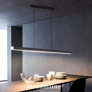 Đơn giản dài trần ánh sáng văn phòng và ăn uống phía trước bàn Light Emitting Diode đèn chùm - Product Image 5