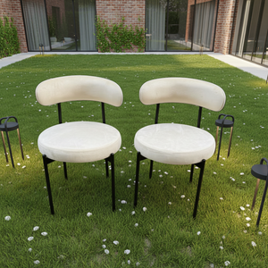 Chaise de mariage noire, nouvelle conception, durable, à prix avantageux, en promotion - Product Image 1