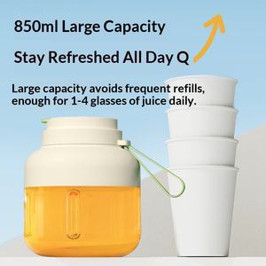 Mixeur Portable 2026 en Acier Inoxydable Grande Capacité pour Smoothies et Fruits, Rechargeable USB, Bouteille Mixeur de Légumes pour Voyage et Extérieur - Product Image 5