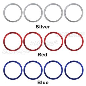 Accessoires de voiture 3 couleurs, anneaux intérieurs/extérieurs de climatisation, garniture décorative, 4 pièces pour Toyota Tacoma 2016-2020 - Product Image 5