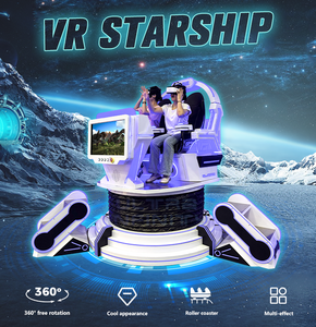 Vr Starship Juego Vr Amusement Ride <span class=keywords><strong>Simulator</strong></span> Máquinas de realidad virtual Vr Parque temático de atracciones 2 asientos 9D Cine de realidad virtual - Product Image 6