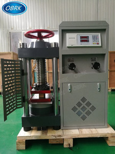 Machine d'essai de compression du béton 2000KN, manuelle, modèle DYE-2000 - Product Image 1