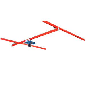 رافعة HNHT بحمولة 1 طن للأعمال الخفيفة |   نظام سكك علوية معيارية بارتفاع رفع 9 متر ومصدر طاقة 220 فولت/380 فولت للورش - Product Image 3