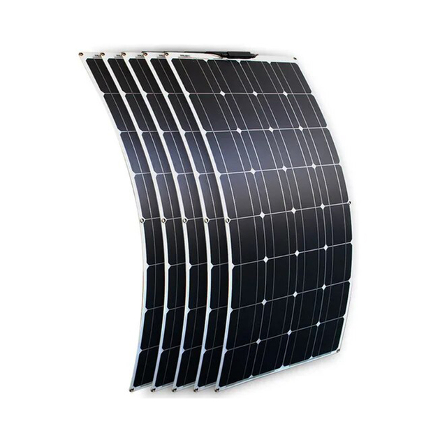 Wholesale Price 12V 100W Flexible Solar Panels for Camping Car Boat Roof for Outdoor Adventures