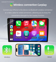9 pulgadas Android Car Radio GPS Navegación CarPlay Auto Stereo Autoradio para Ford Transit 2014-2019 Pantalla IPS