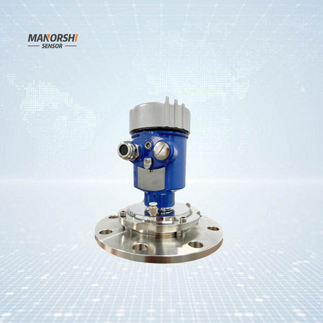 Manorshi MMWave Radar Level Sensor Factory Hot Sale Non-Contact Guided Wave Liquid Level Sensors
