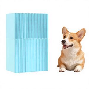 Tapis absorbants pour animaux de compagnie (chiens, chats, lapins) – Épais, désodorisant, jetables, anti-urine, en non-tissé avec fibres SAP et pâte de bois – 20 à 100 feuilles - Product Image 1