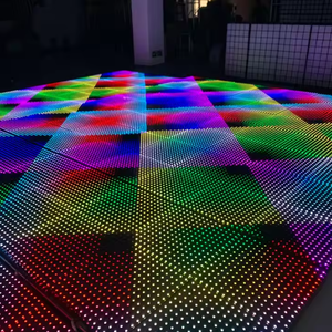 ODM&OEM Pista de Baile Digital Iluminada con LED <span class=keywords><strong>3D</strong></span> de 68W, Diseño de Píxeles Encriptados de 15*15 Puntos, para Bodas y Espectáculos - Product Image 1