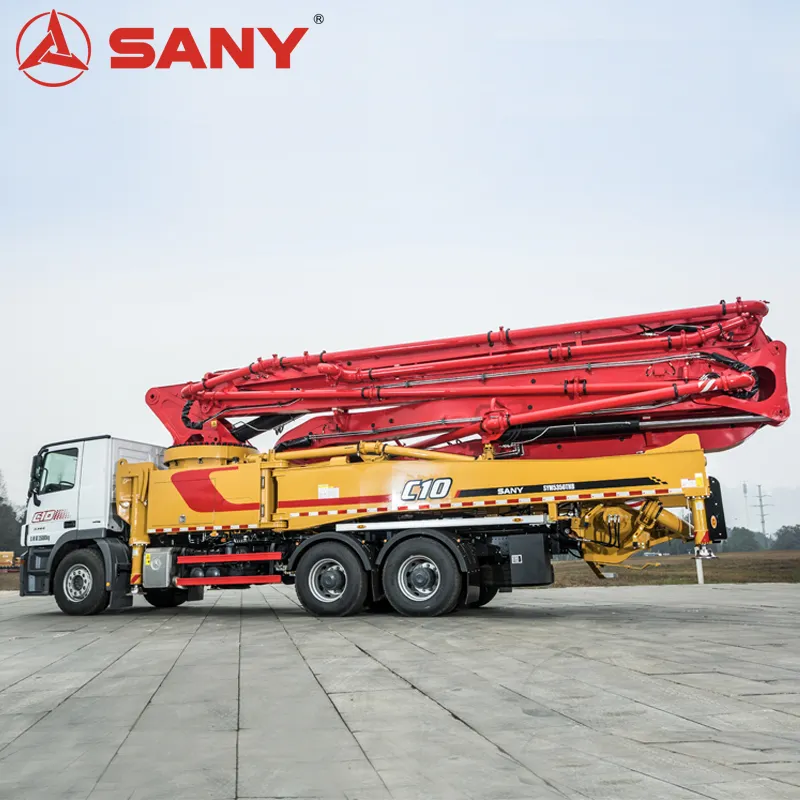 مضخة الخرسانة Sany, مضخة الخرسانة من Sany تصل إلى 37 م إلى 61 م مضخة مثبتة على الشاحنة