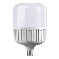 Ampoule LED en forme de T à haute luminosité E27 sans scintillement SMD2835 5w 10w 15w 20w avec revêtement plastique, économie d'énergie