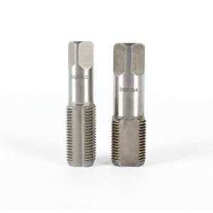 ดอ<span class=keywords><strong>ก</strong></span>ต๊าปเกลียวเหล็<span class=keywords><strong>ก</strong></span> HSS สีเงิน พร้อมด้ามจับหกเหลี่ยม สำหรับเกลียวท่อ NPT เมตริก - Product Image 6