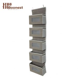 Organizador Colgante para Puerta con 5 Bolsillos y Ventanas de Malla - Product Image 3