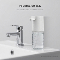 Distributeur automatique de savon Z4, bouteille transparente de 400ml, distributeur de savon à capteur infrarouge, montable au mur ou sur plan de travail